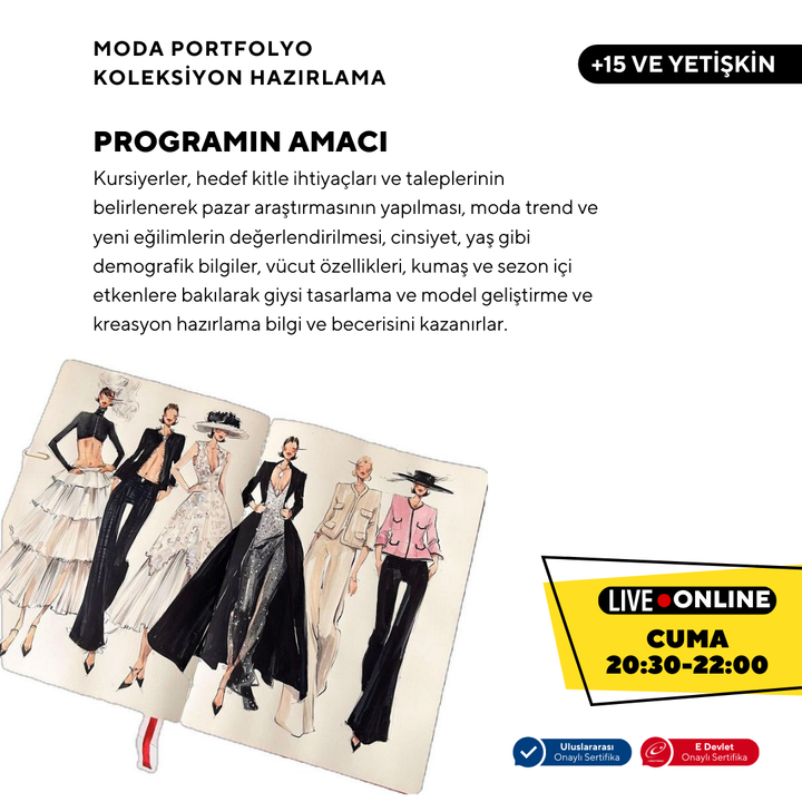 Moda Portfolyo ve Koleksiyon Hazırlama