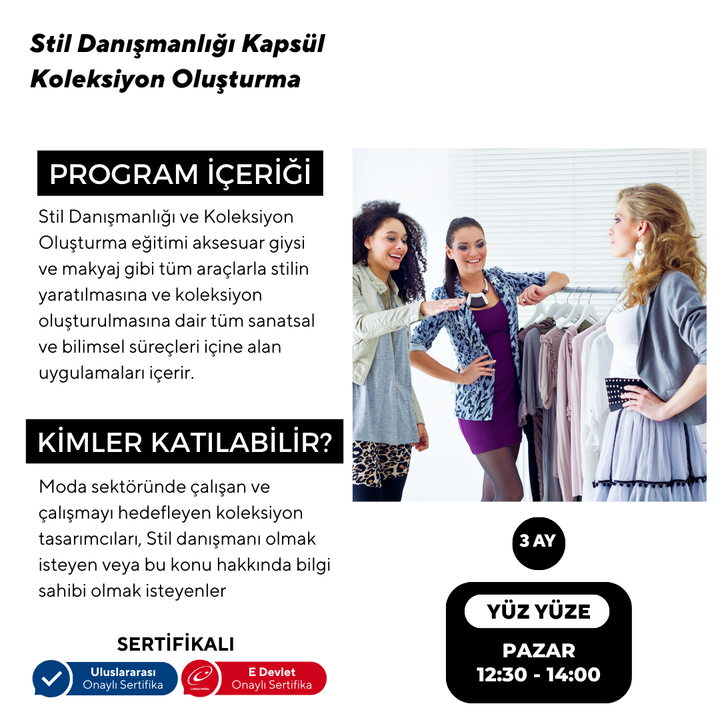 Stil Danışmanlığı ve Koleksiyon Oluşturma - Yüz Yüze