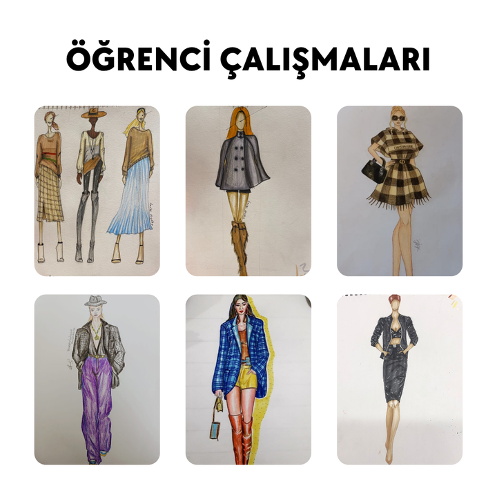 Moda Tasarım Çizim -Orta Seviye (Yüzyüze)