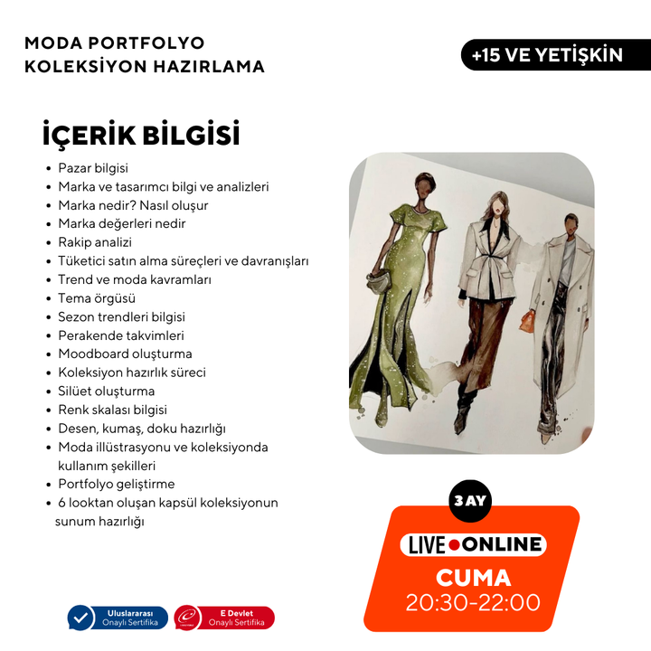 Moda Portfolyo ve Koleksiyon Hazırlama