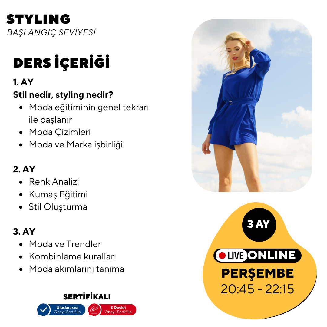 Styling -Baslangıç seviyesi