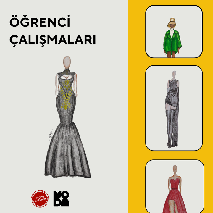 Moda (11-15 Yaş'a Özel)-Kıyafet Tasarım,Aksesuar,Temel Kalıp (Yüz Yüze)