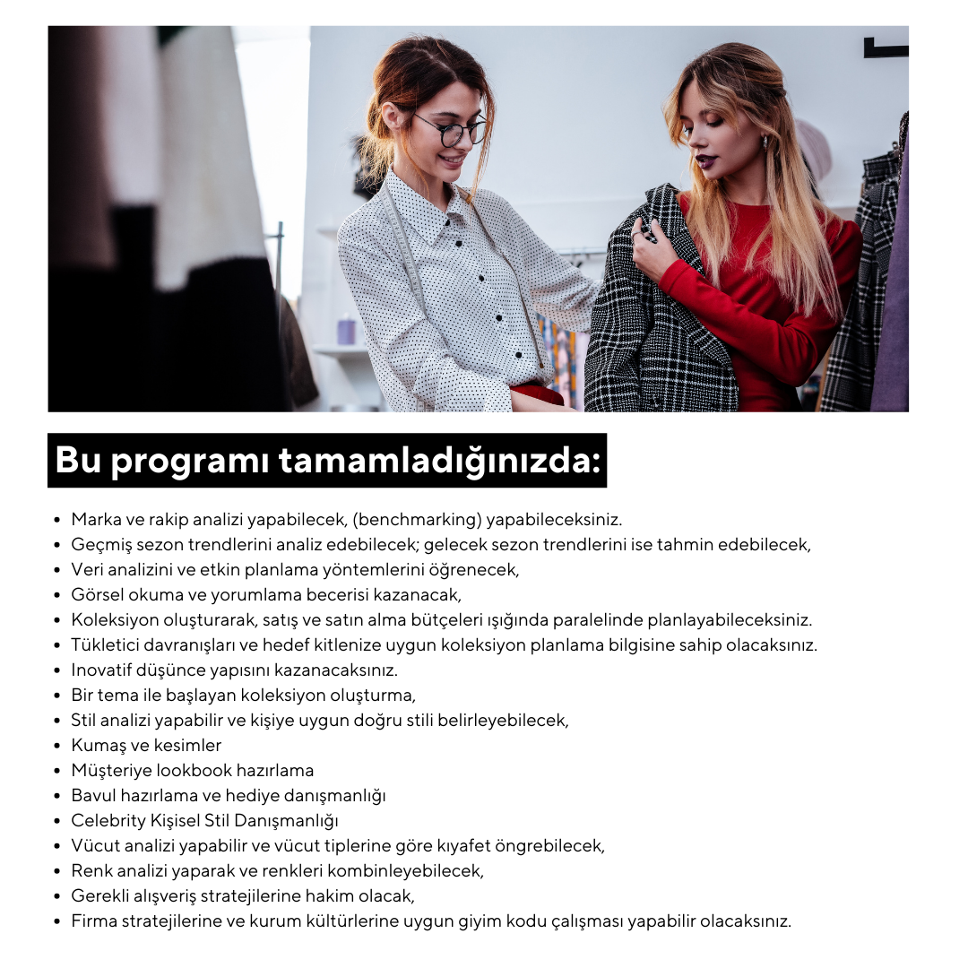 Stil Danışmanlığı ve Koleksiyon Oluşturma - Yüz Yüze