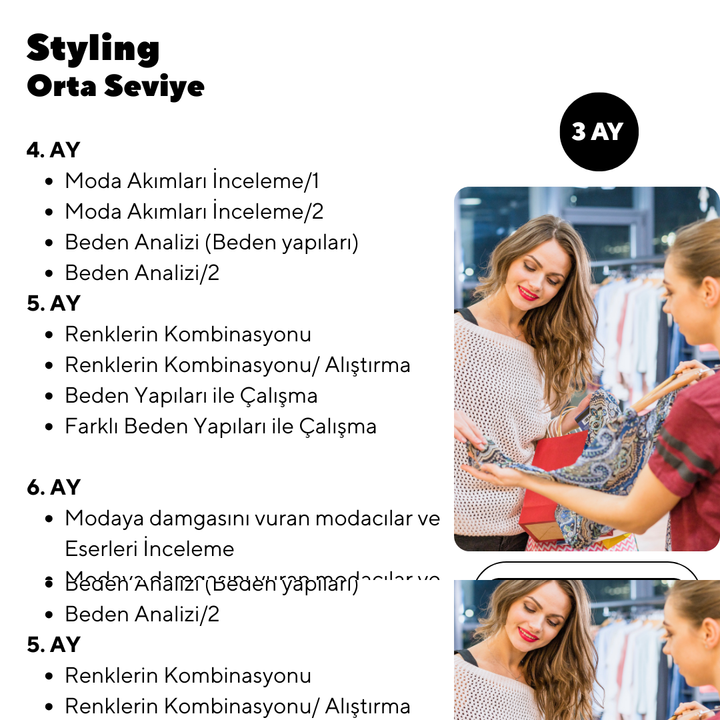 Styling -Orta Seviye