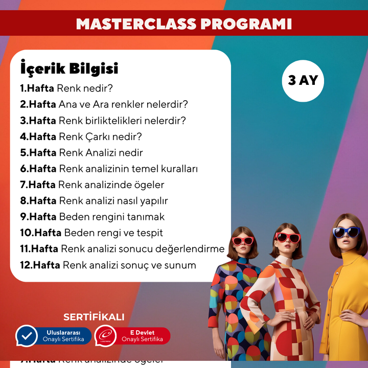 Moda'da Renk Analizi (Yüz Yüze)