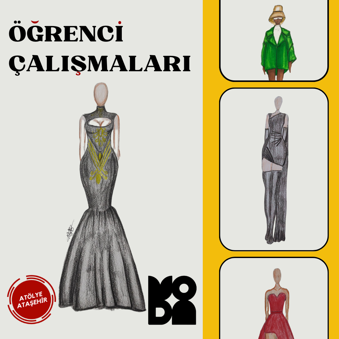 Moda (11-15 Yaş'a Özel)-Kıyafet Tasarım,Aksesuar,Temel Kalıp ( Online)