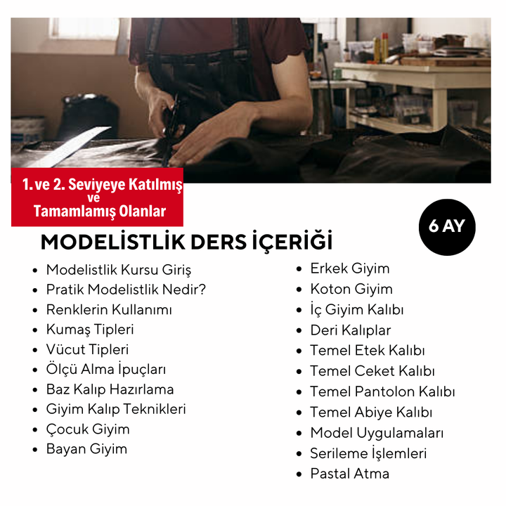 Modelistlik (İleri Seviye) -Yüz Yüze