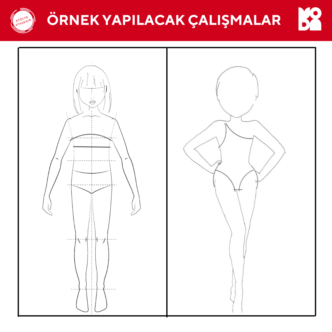8-11 Yaş Moda Tasarımı Çizim (Online)