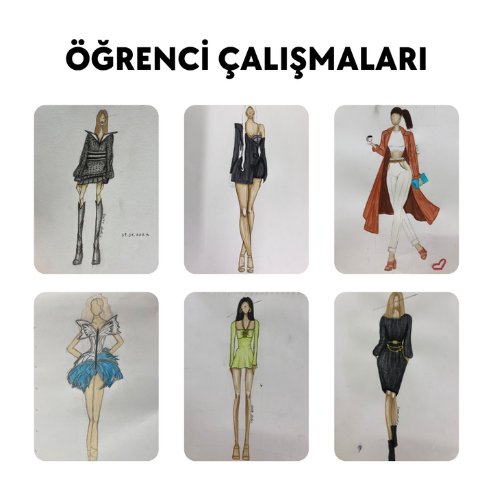 Moda Tasarım Çizim -İleri Seviye (Yüzyüze)