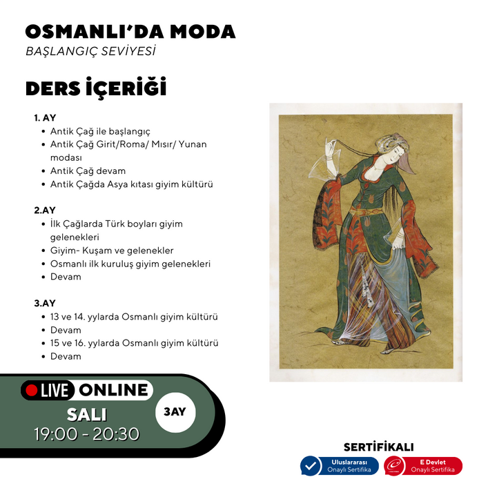 Osmanlı'da Moda - Online