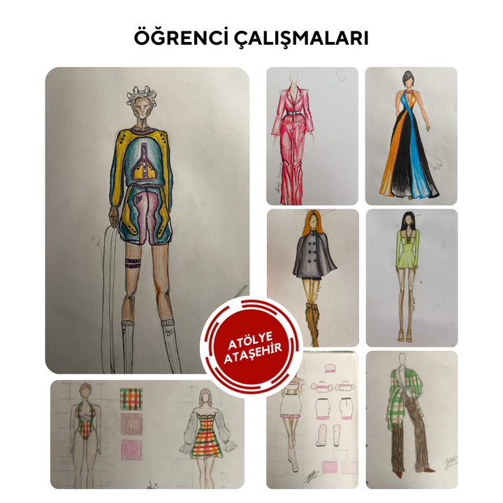 Moda Tasarım ve Çizim Dersleri (Yetişkin)