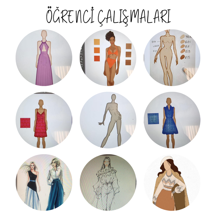 Dijital Teknik ile Moda Tasarım ve Koleksiyon Hazırlama Başlangıç Seviyesi(online)