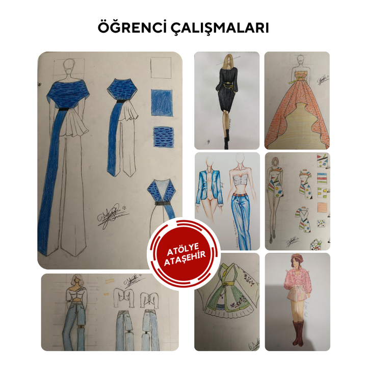 Moda Tasarım ve Çizim Dersleri (Yetişkin)
